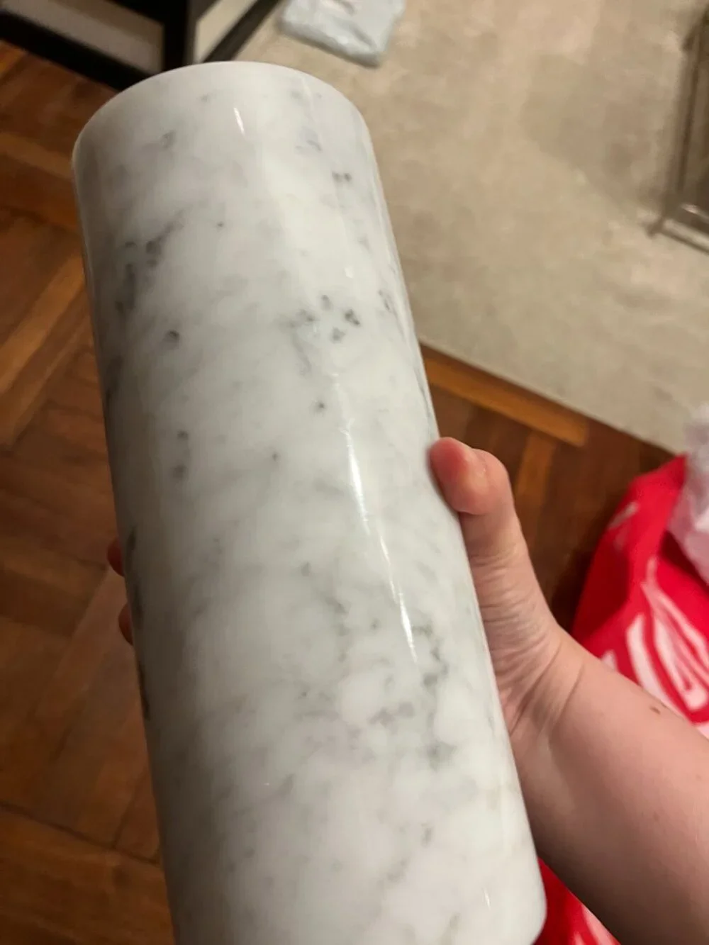 FiammettaV Home Collection - White Marble Vase - Robot City Italy Modern Decor